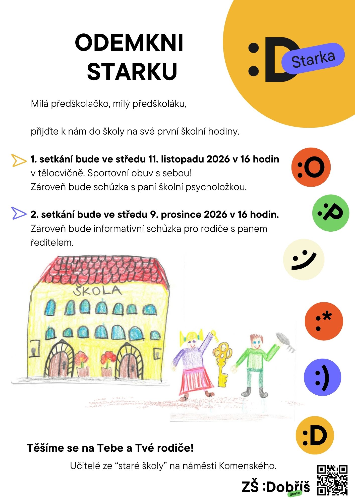 Odemkni Starku - pozvánka